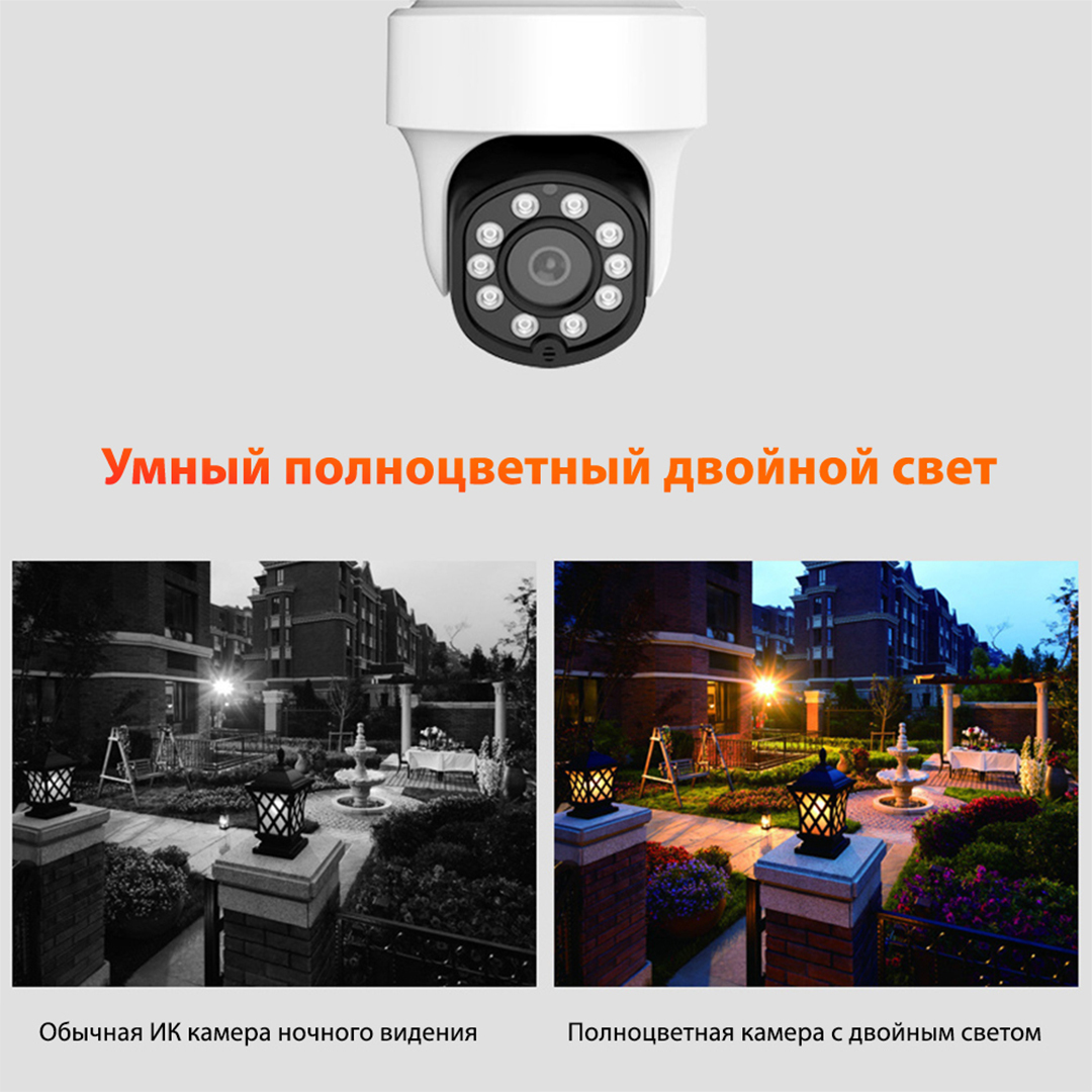 Konan C5 - Wifi-камера с двойным световым куполом